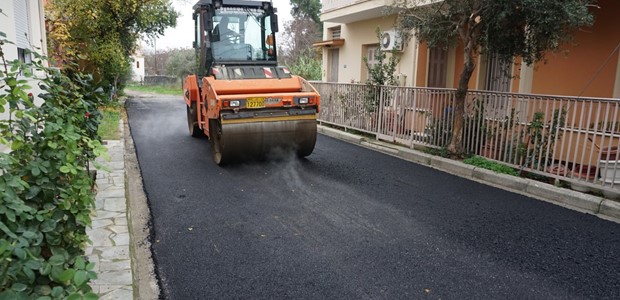 Ασφαλτοστρώσεις της ΔΕΥΑΛ στην πόλη της Λάρισας